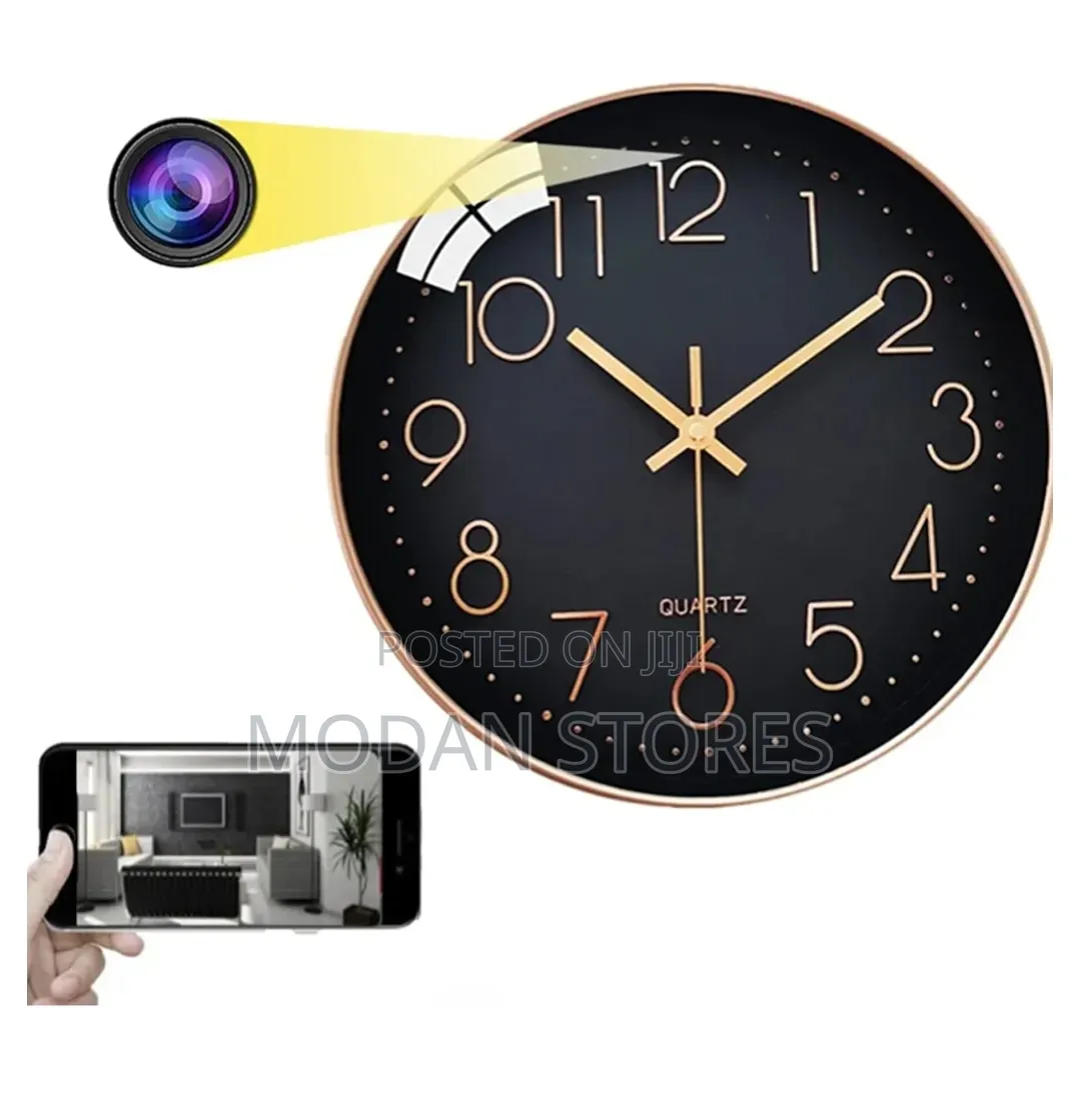 Spy Clock Camera
