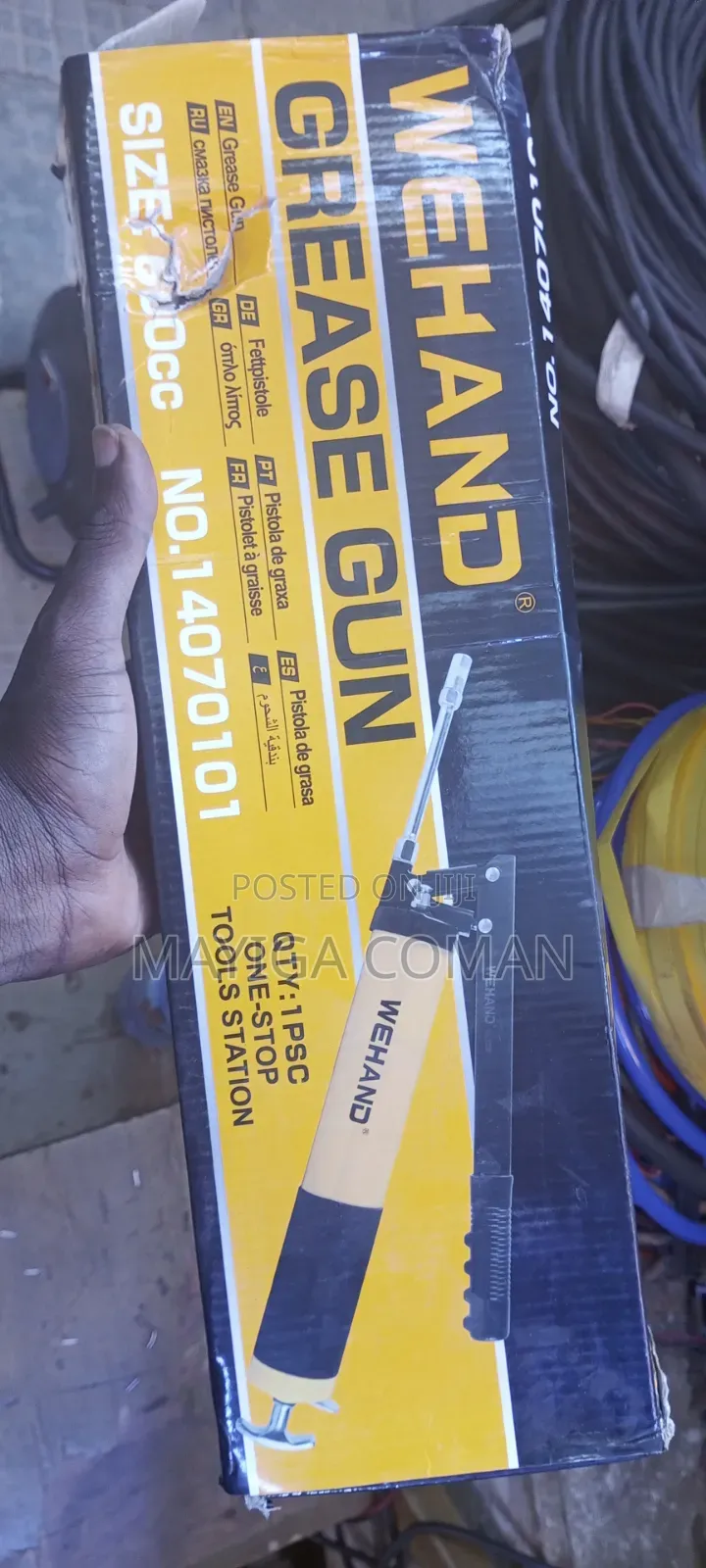 Portable Grease Gun 600cc