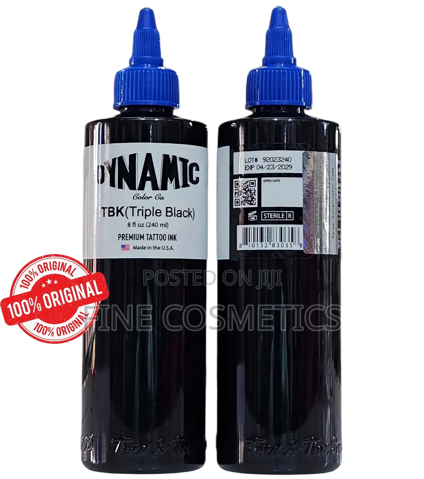 Oriainal Dynamic Triple Black Premium Tattoo Ink Microblading Pigment