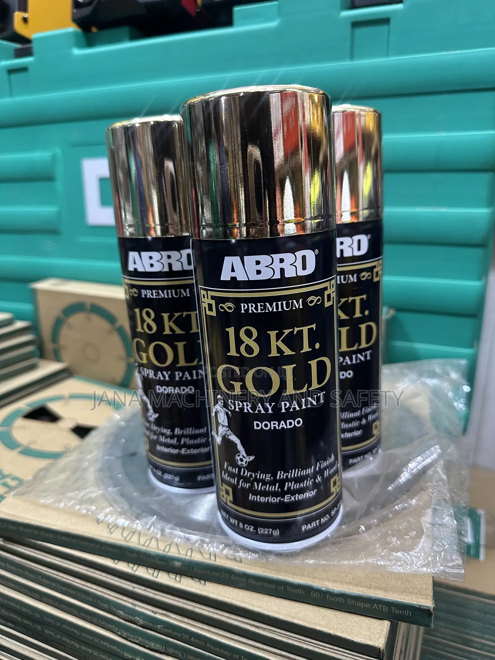 18kt Gold Spray Paint