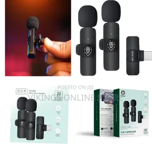 Green Lion 3 in 1 Wireless Lavalier Microphone, Usb-a/Type-C/Lighting