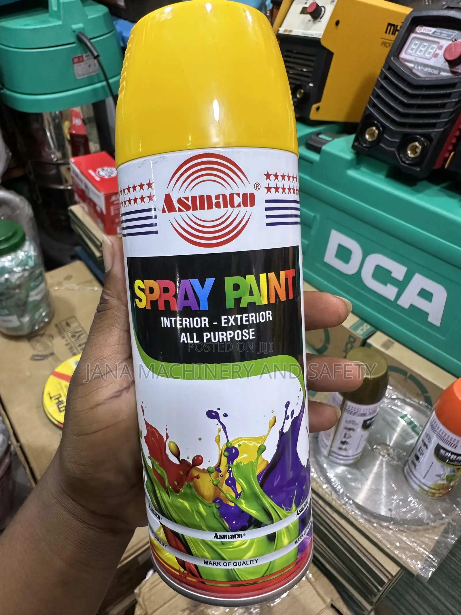 Interior-exterior Spraypaint