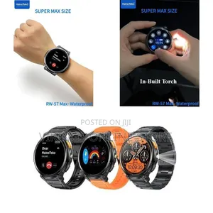 Haino Teko Rw-57 Max Waterproof Smartwatch With Large Screen Amoled