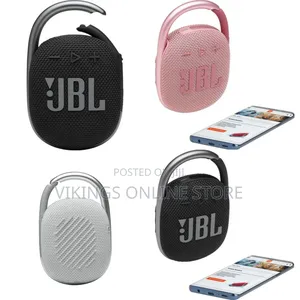 JBL Clip 4 - Portable Mini Bluetooth Speaker, Big Audio and Punchy