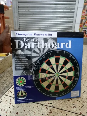 Champion Tournament Bristle Dartboard Set