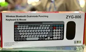 Wireless Bluetooth Rechargeable Keyboard and Mouse