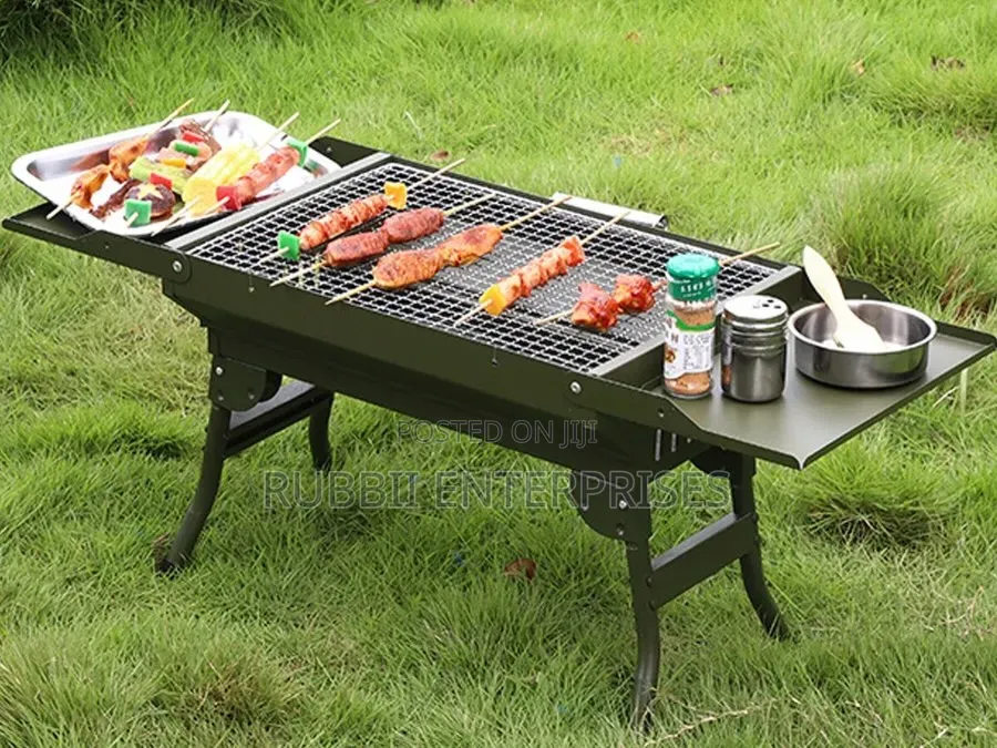 Portable Briefcase Bbq Grill