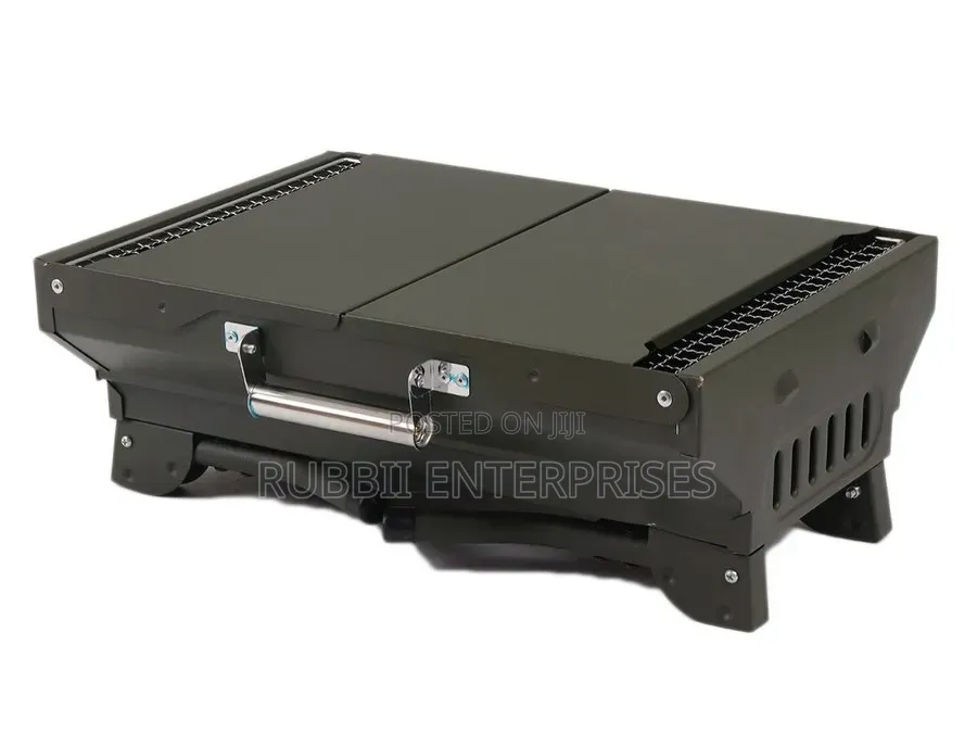 Portable Briefcase Bbq Grill