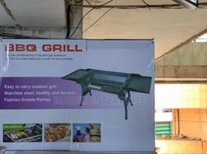 Portable Briefcase Bbq Grill