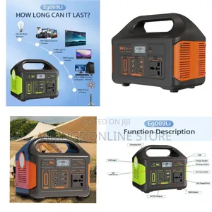 Eg010li 500w Usb Type C Dc Ac Output Lithium Ion Battery Emergency