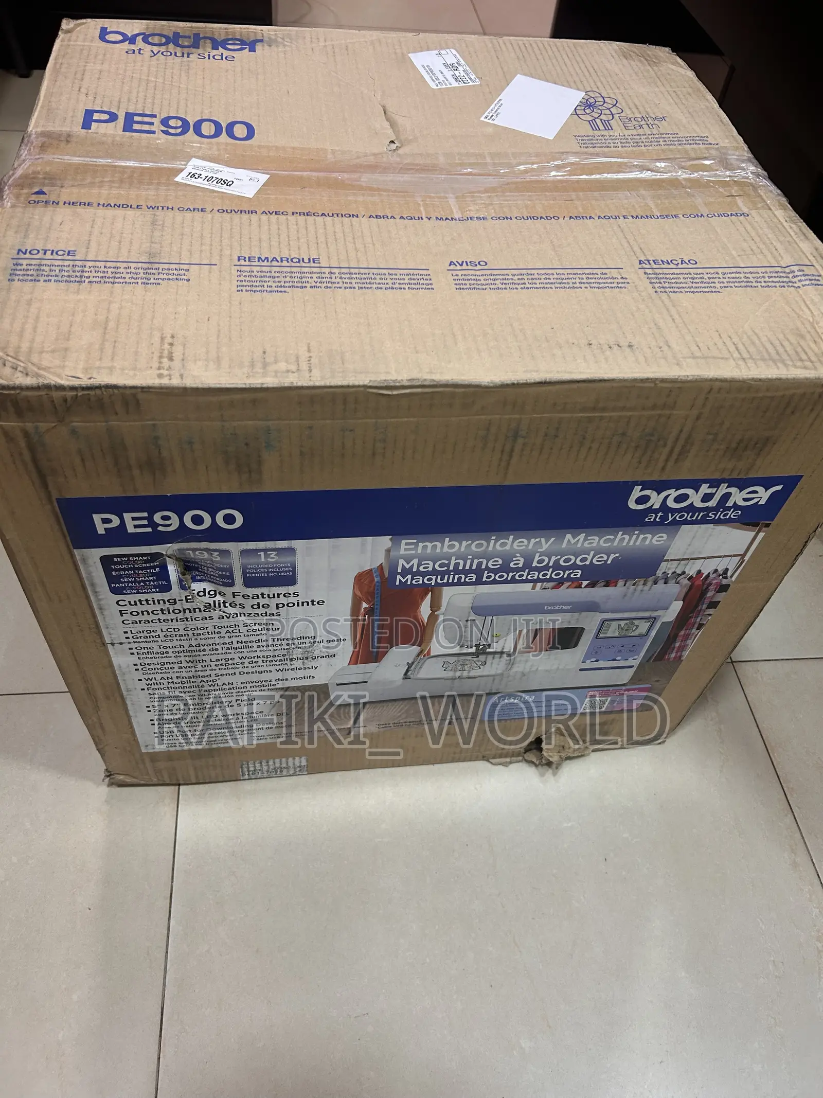 Brother Pe900 Embroidery Machine
