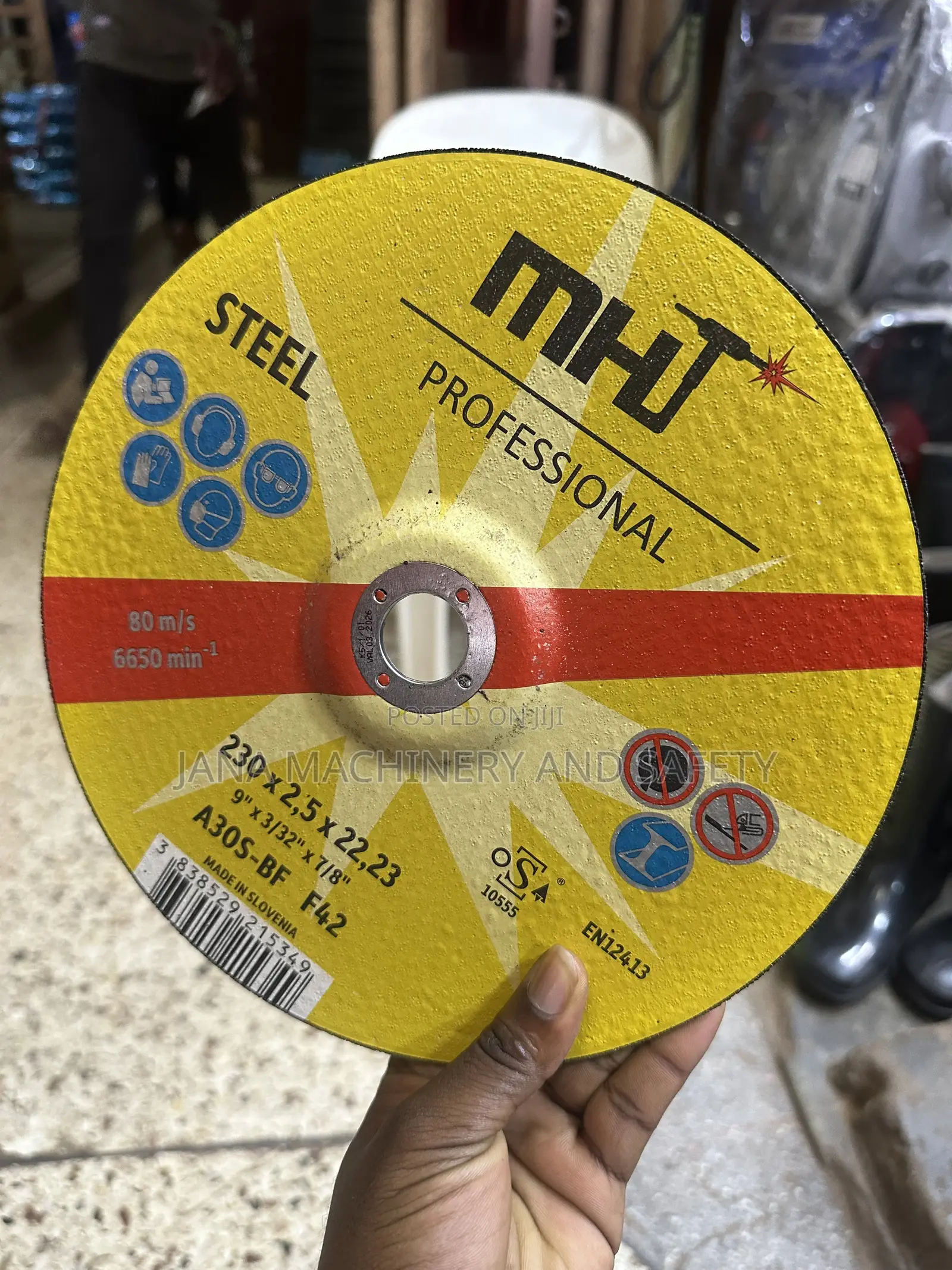 Professional Disc Size 9