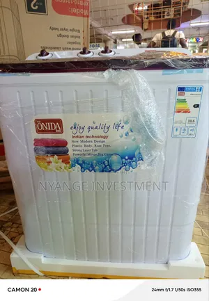 10kg Onida Washing Machine. Twin Tab Top Loader