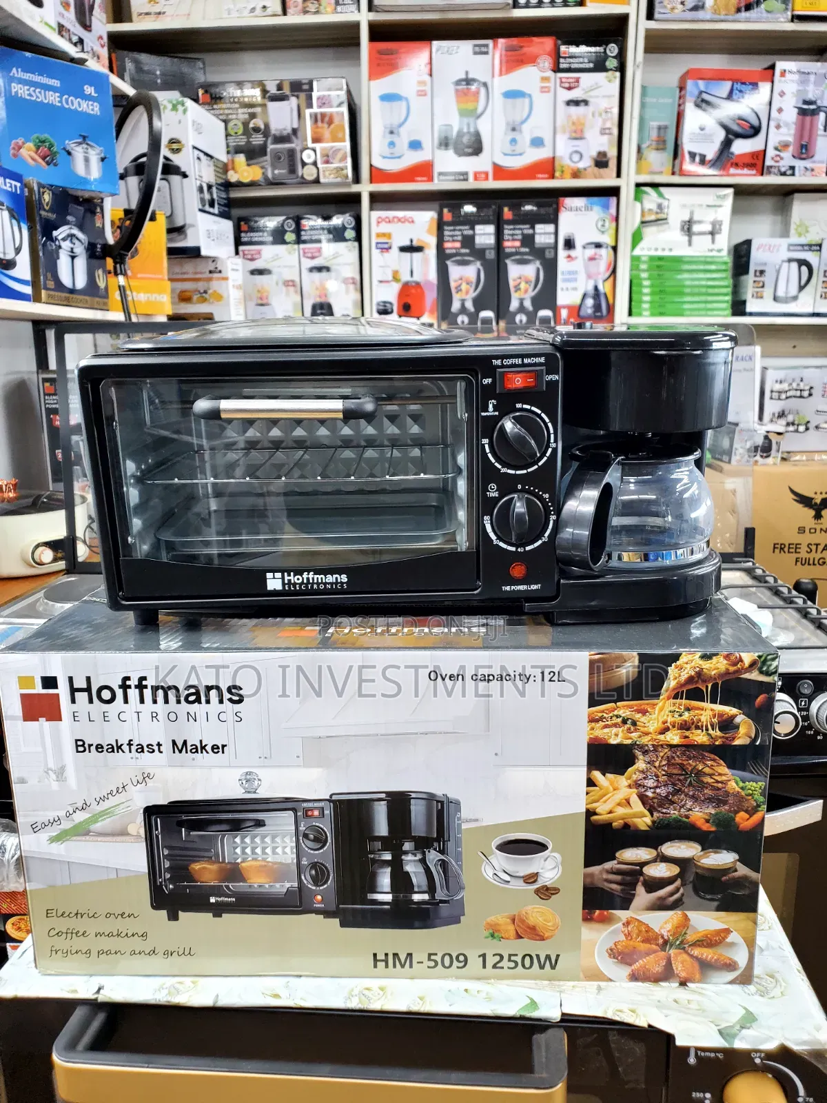 Hm-509 1250w Breakfast Maker