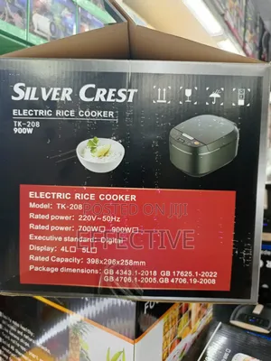 Silver Crest Brand 900w Electric Rice Cooker.