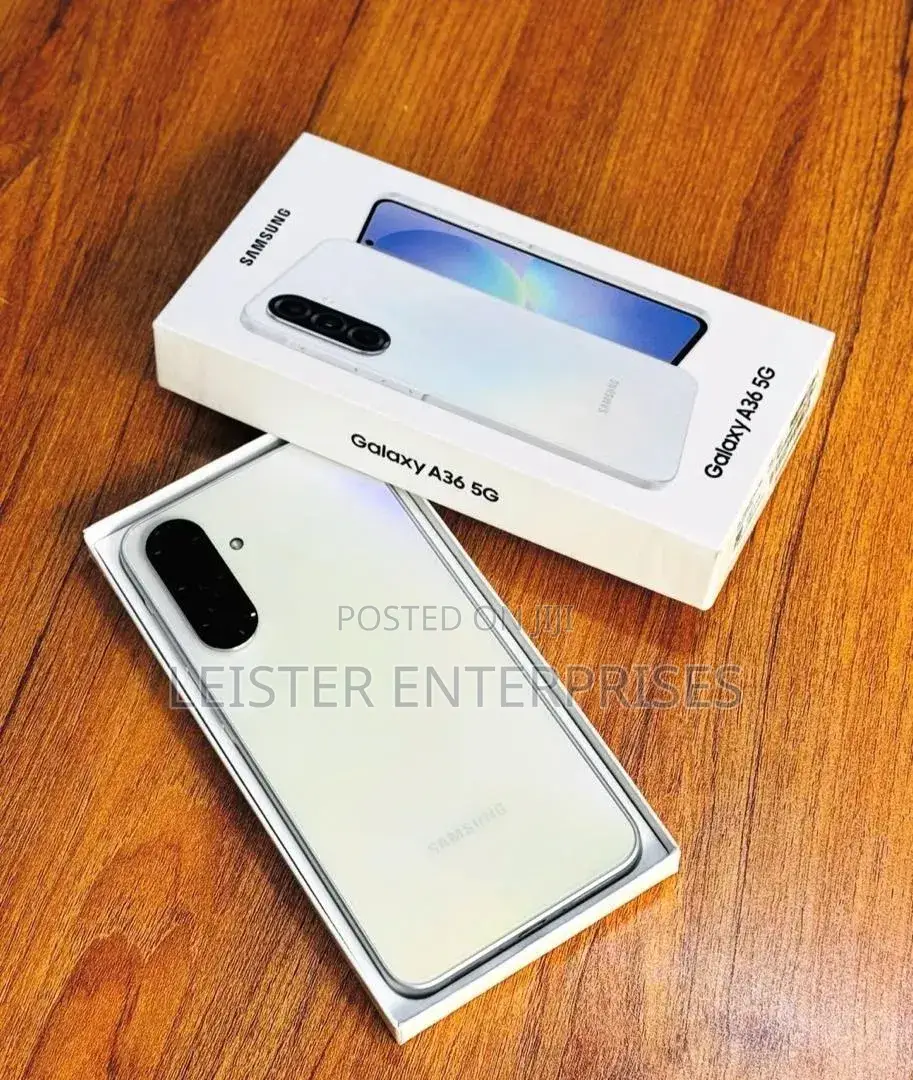 New Samsung Galaxy A36 256 GB White