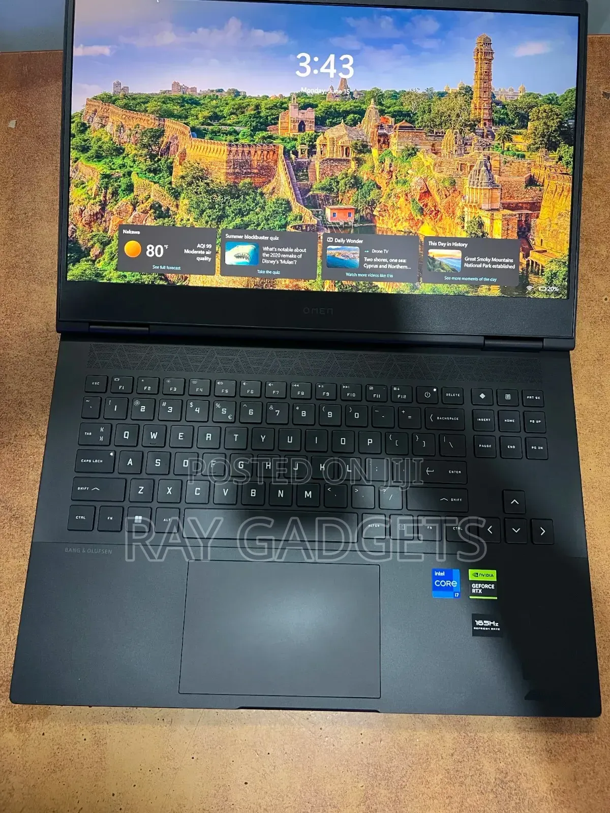 New Laptop HP Omen 16 16GB Intel Core i7 SSD 512GB
