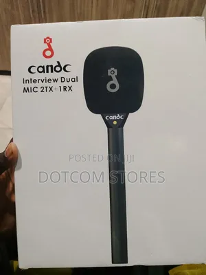 Interview Dual Mic 2tx + 1 Rx Wireless Microphone