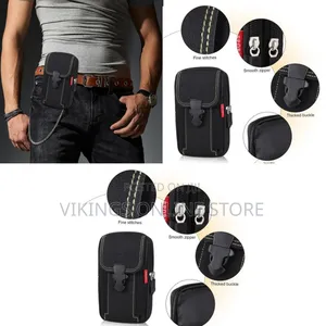 Tactical Molle Pouch Phone Belt Bag, Waist Belt Bag With Cell Phone