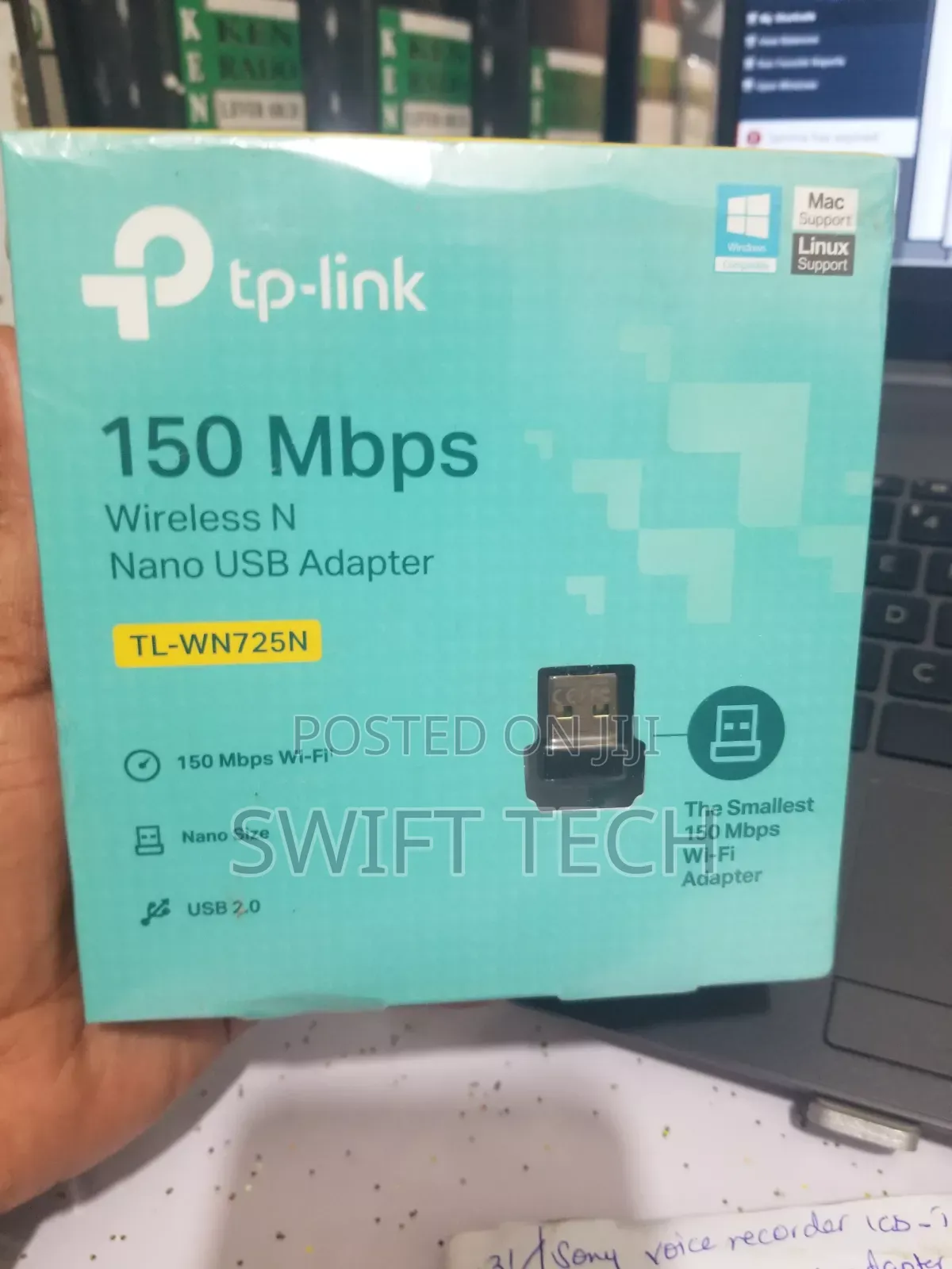 Tp-Link 150mbps Wireless N Nano Usb Adapter