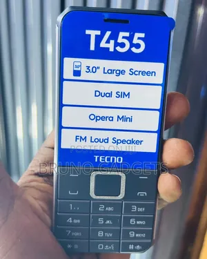 New Tecno T455 Black
