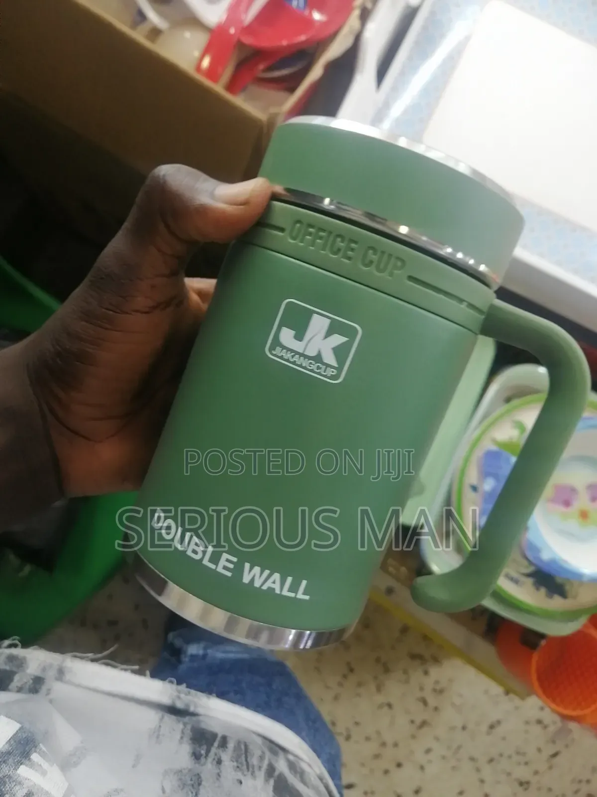 Jk Jiakangcup Double Wall Vacuum Insulated Office Mug