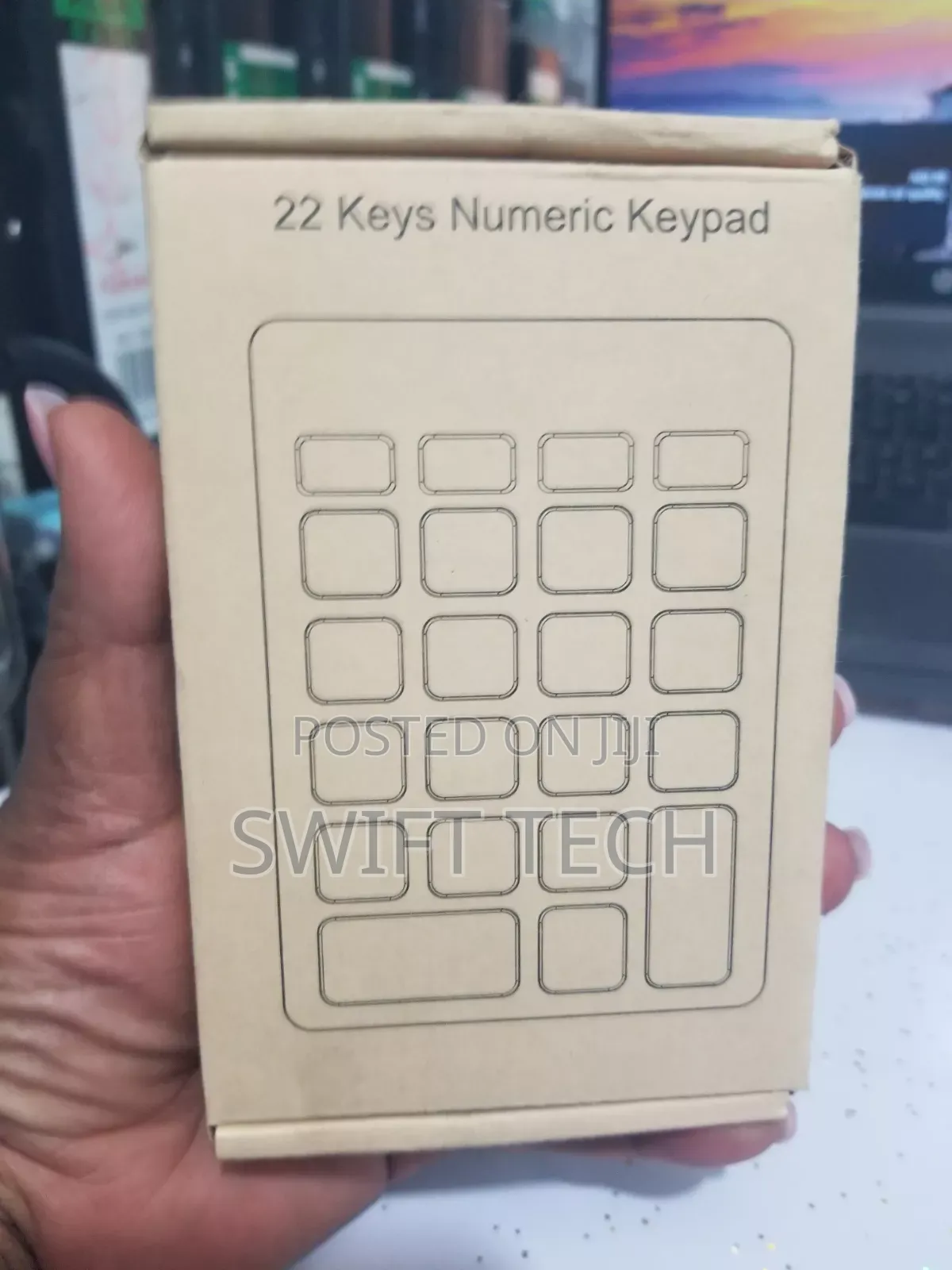 22 Keys Numeric Wireless Keypad