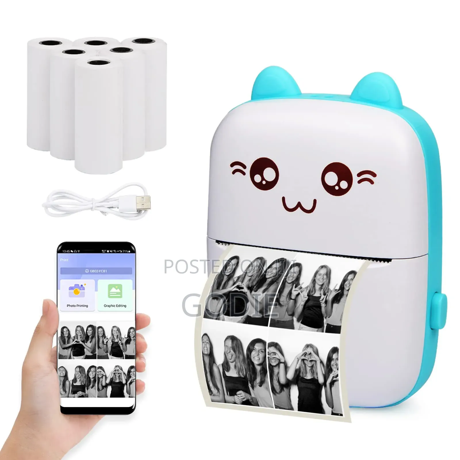 Portable Mini Thermal Printer