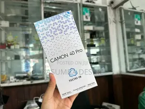 New Tecno Camon 40 Pro 5G 256 GB Black