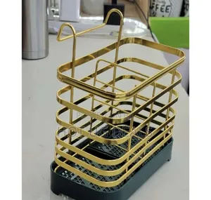 Cutlery Set Holder - Gold