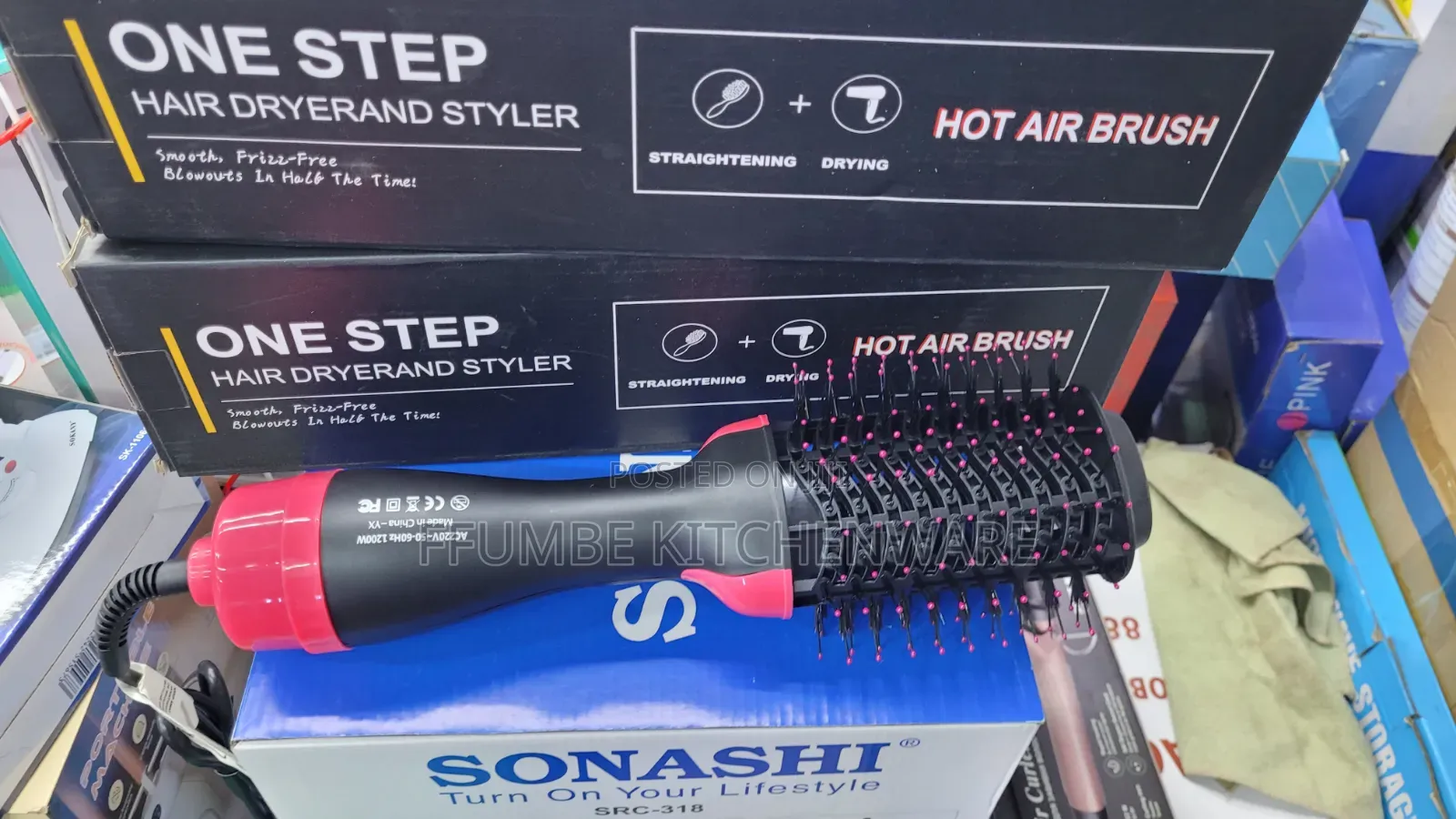 Hair Straightener Brush