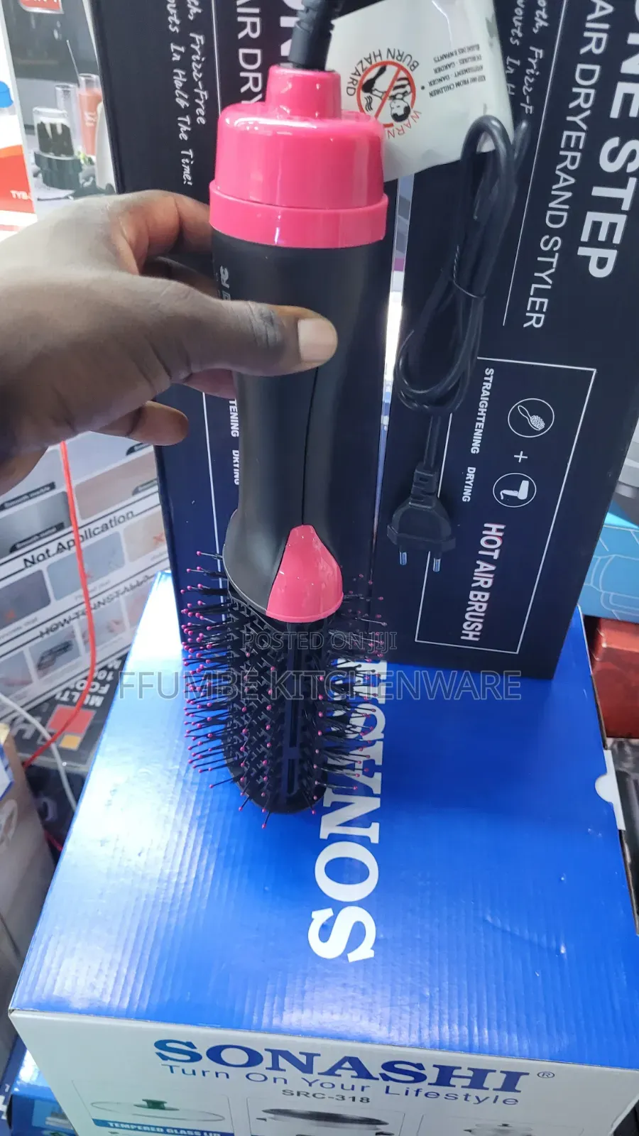 Hair Straightener Brush