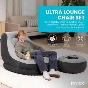 Inflatable Sofa With Footrest