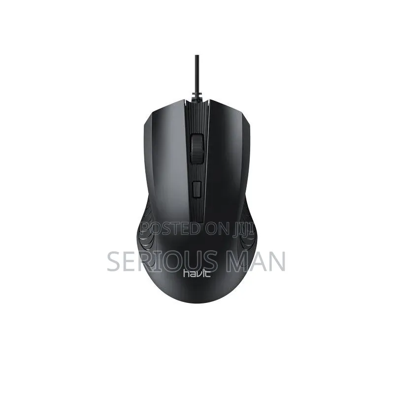 Aoas M-33 Ergonomic Wired Optical Mouse.