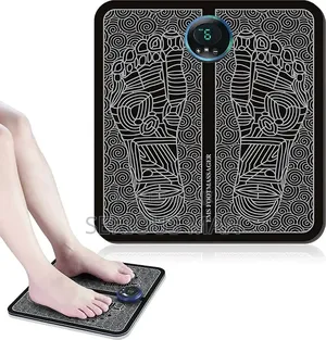 Ems Foot Massager Pad With a Digital LCD Control Unit