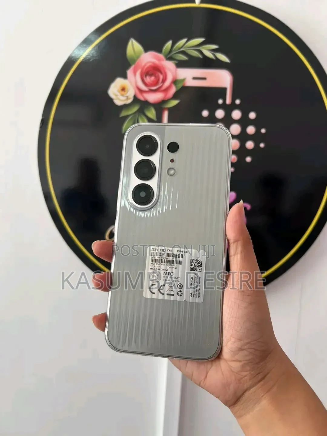New Tecno Camon 50 256 GB Gray