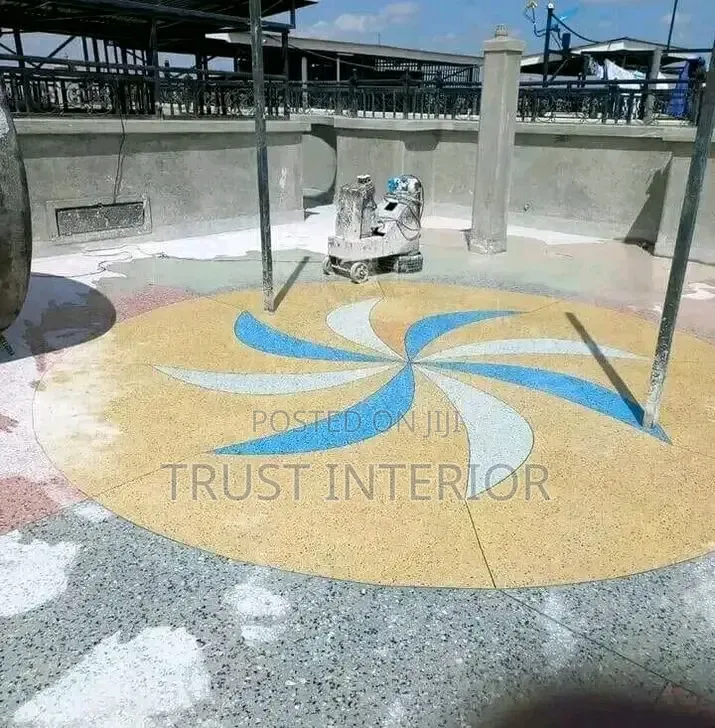 Terazo Floor Installed Matugga