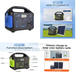Eg009li 300w Usb Type C Dc Ac Output Lithium Ion Battery Emergency
