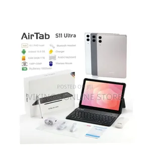 New AirTab S11 Uttra 128 GB Blue