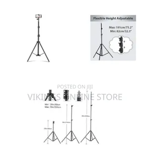 2.1 M Big Tripod Stand for Led Ring Light Phone and Camera Adjustable