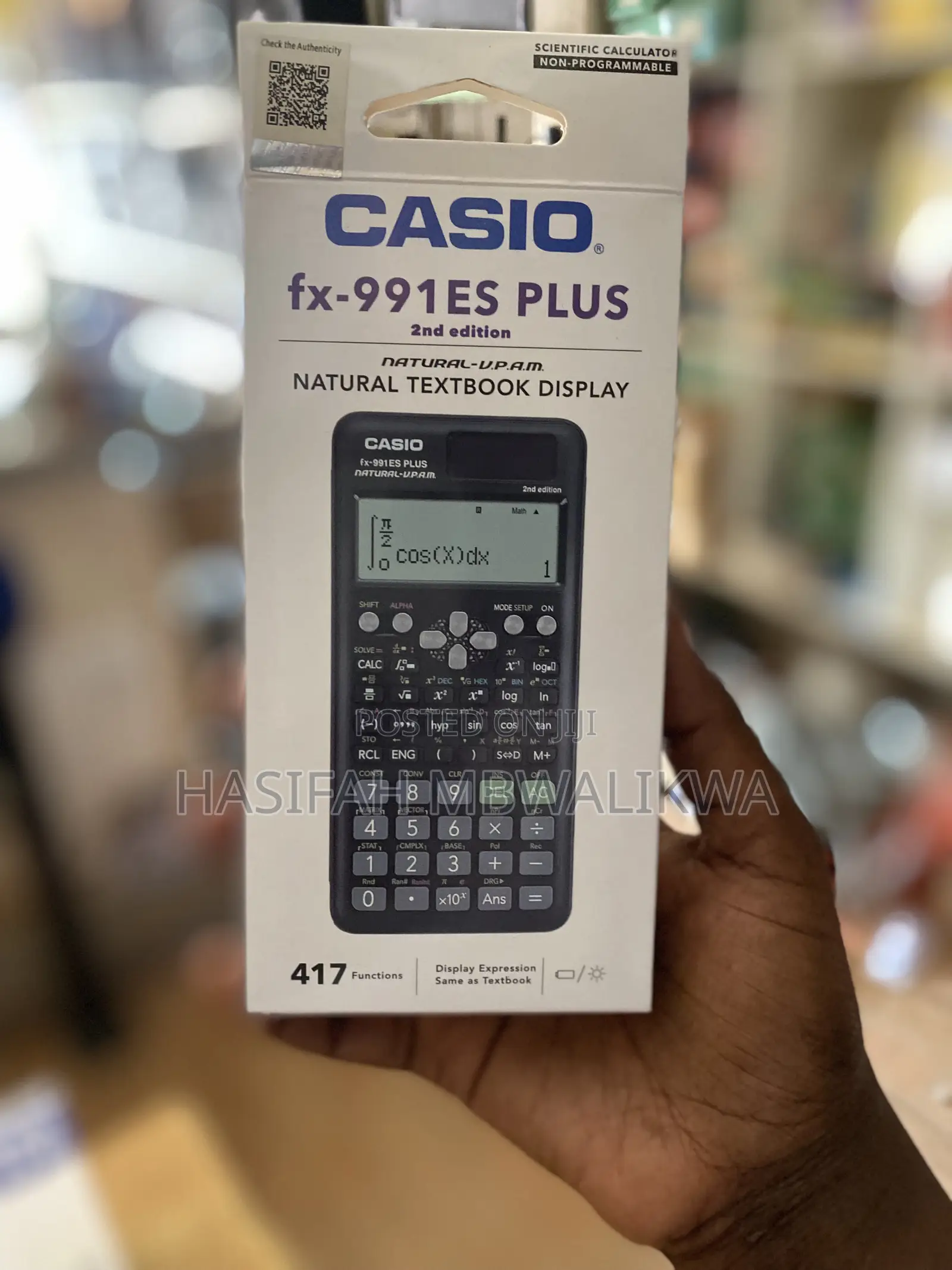 Casio Scientific Calculator Fx991es Plus 2nd Edition