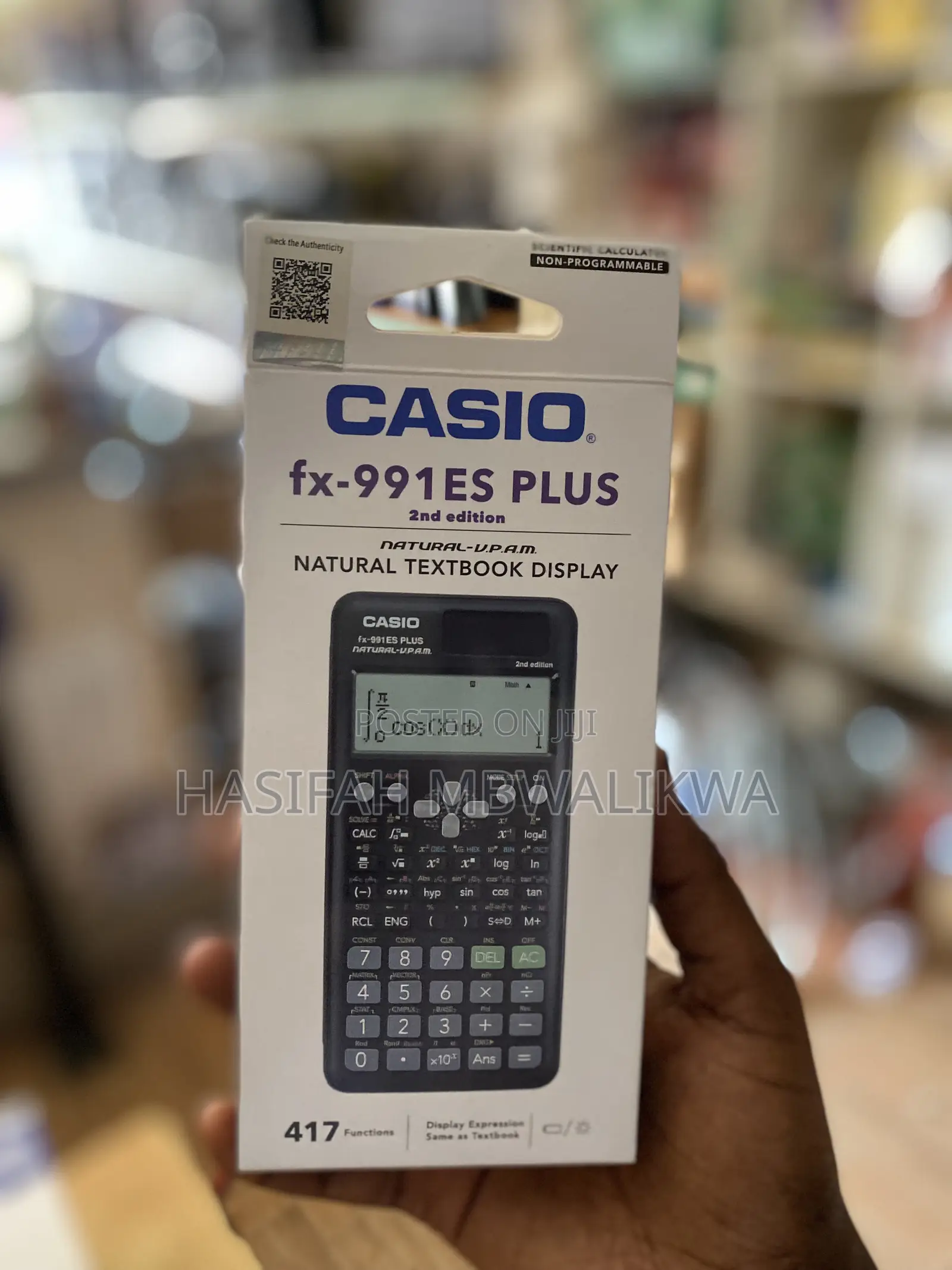 Casio Scientific Calculator Fx991es Plus 2nd Edition