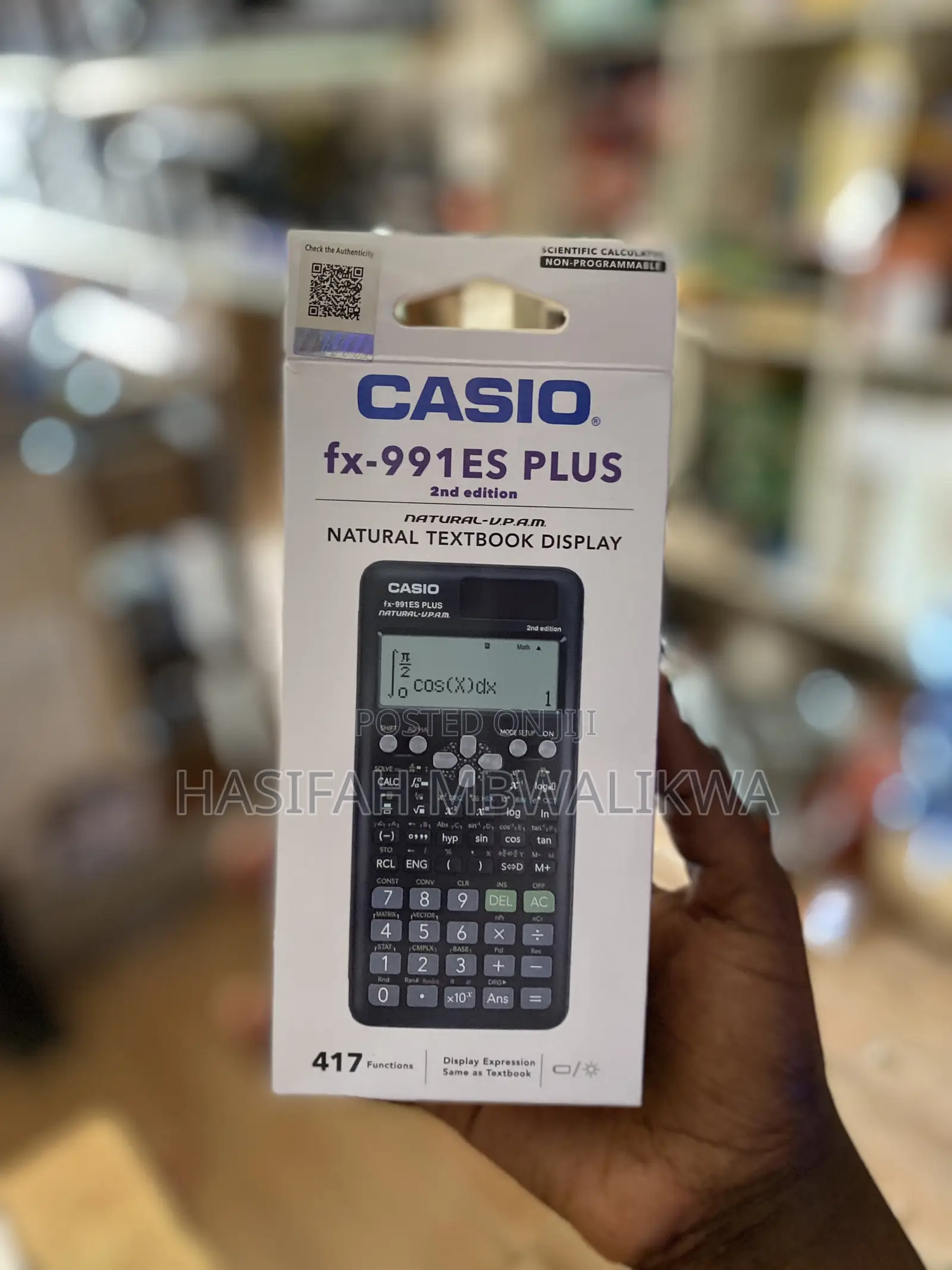 Casio Scientific Calculator Fx991es Plus 2nd Edition