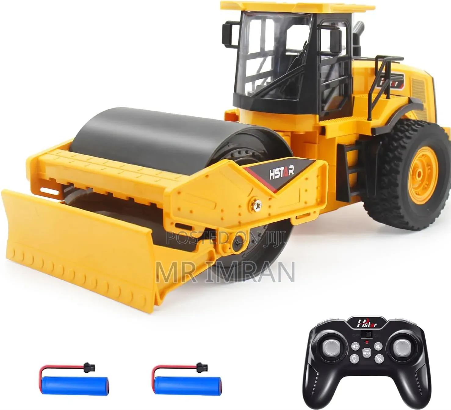 Engineering Road Roller Remote Control Toy