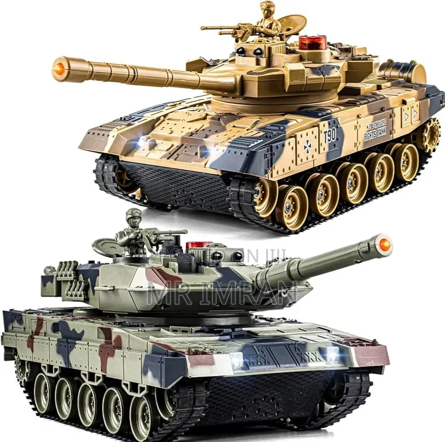 Remote-Controlled Military Tank