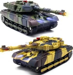 Remote-Controlled Military Tank
