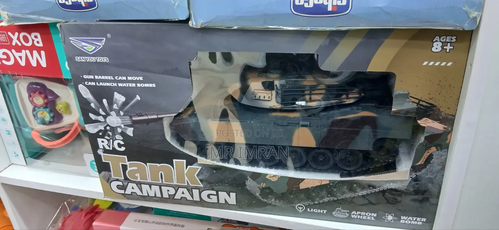 Remote-Controlled Military Tank