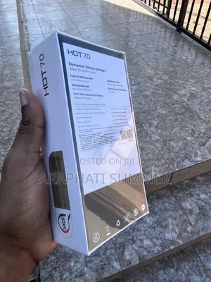 New Infinix Hot 70 128 GB Black