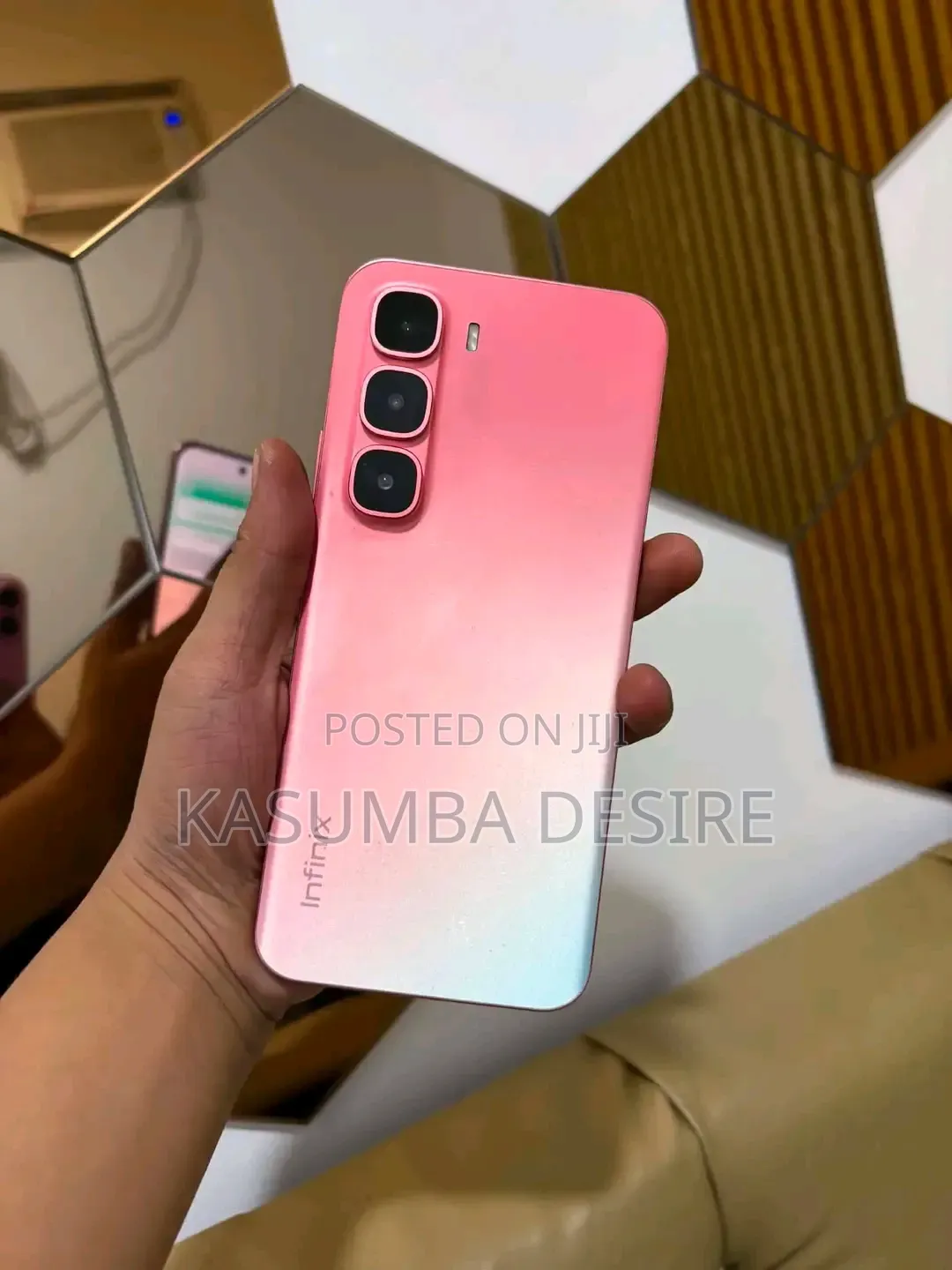 New Infinix Hot 60 Pro+ 256 GB Pink