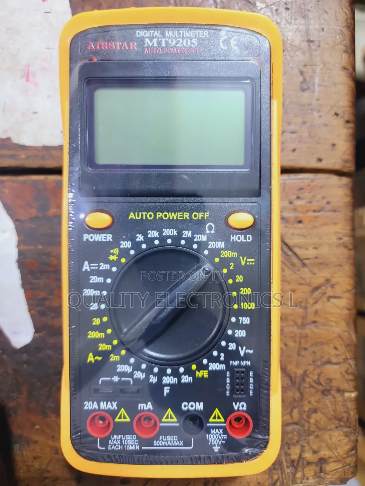 Original Airstar Digital Multimeter Mt 9205